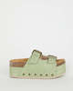 "INTENTIONALLY __________." INTENTIONALLY BLANK Cooper 2 SANDALS - Sage Suede - Thumbnail 6