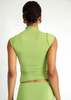 The Line By K Reese Mock Neck Top - Apple Green - Thumbnail 4