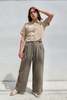 Lacausa Lola Trouser - Sage - Thumbnail 1