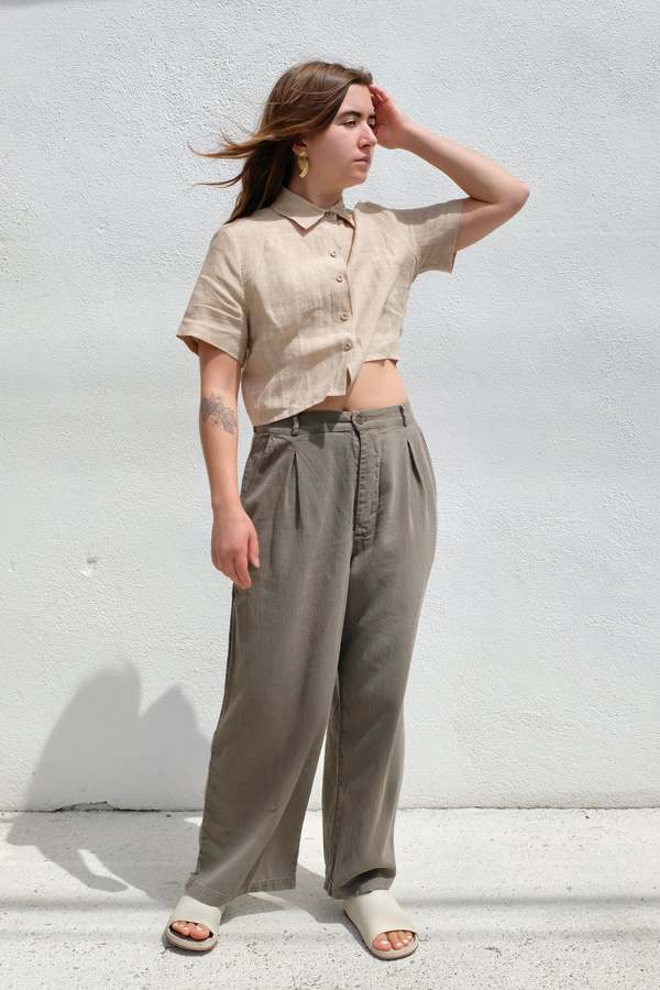 Lacausa Lola Trouser - Sage