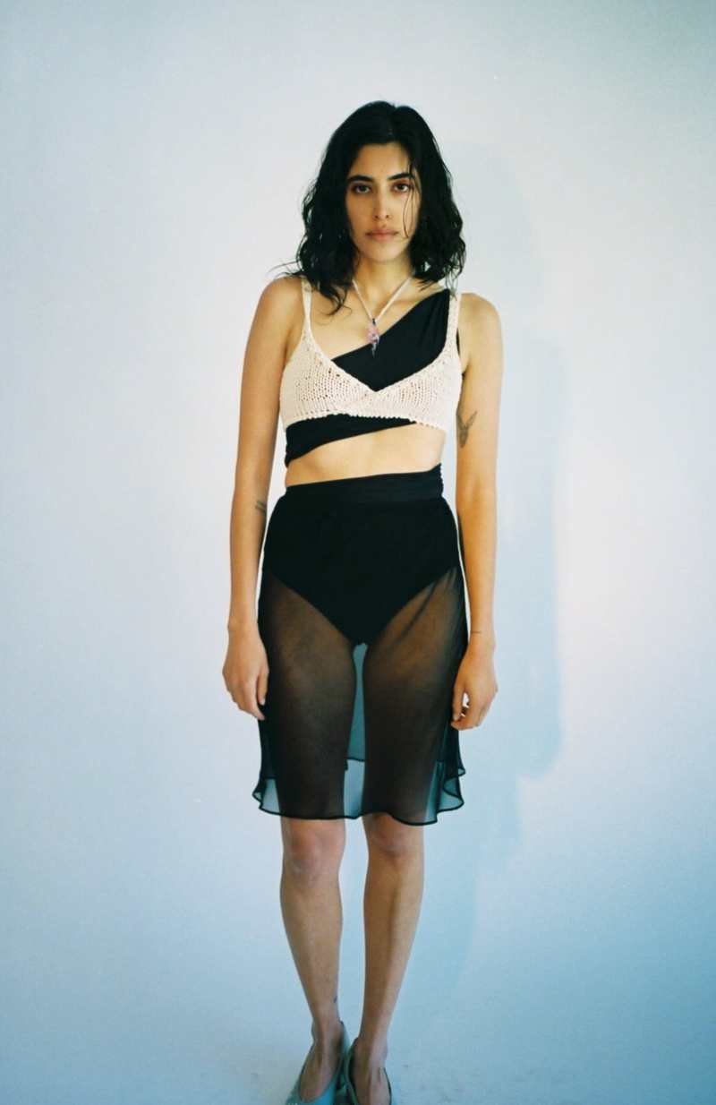 Nia Thomas Rea Reversible Knit Top