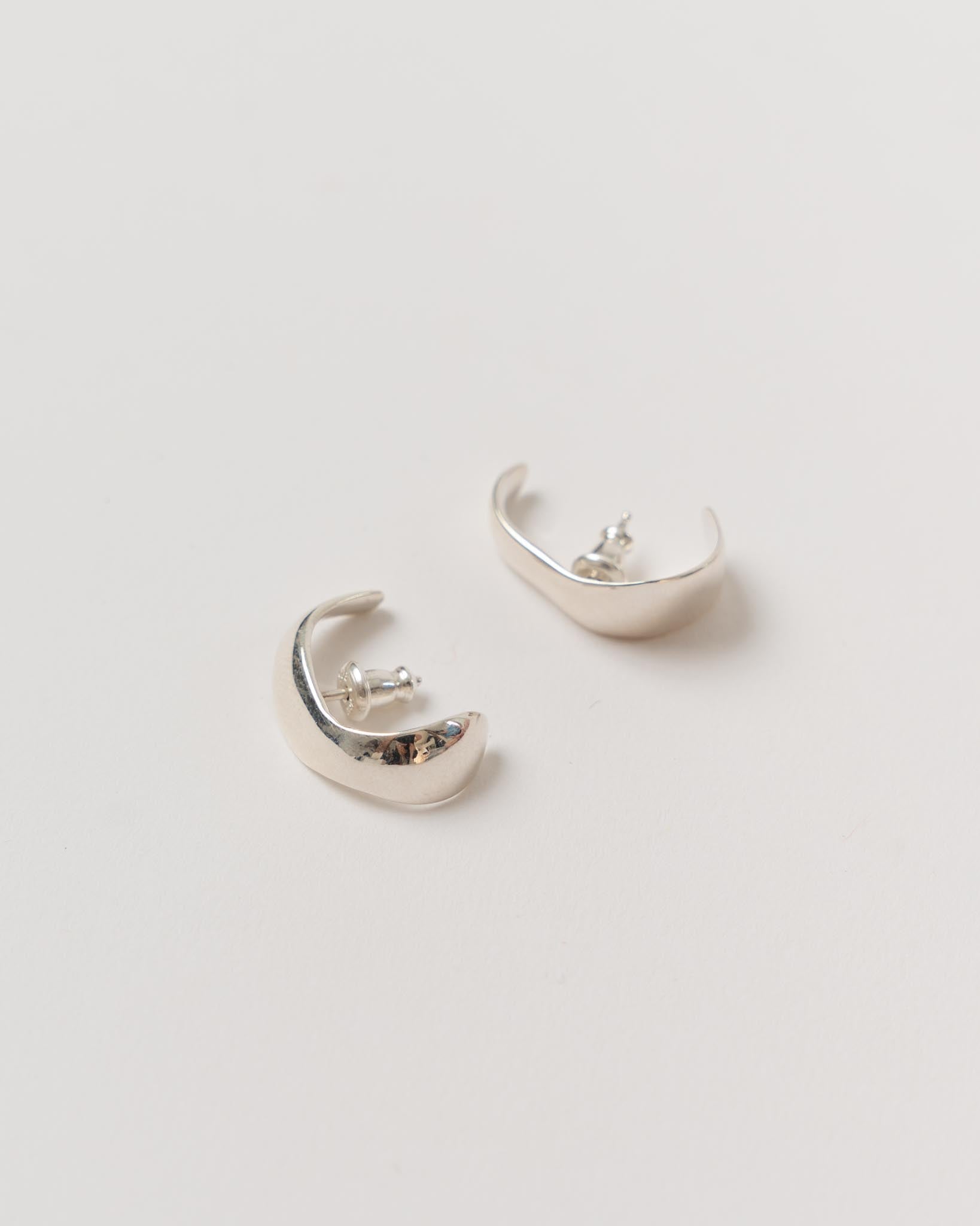 Hernan Herdez Irregular Lobe Hoops | Garmentory