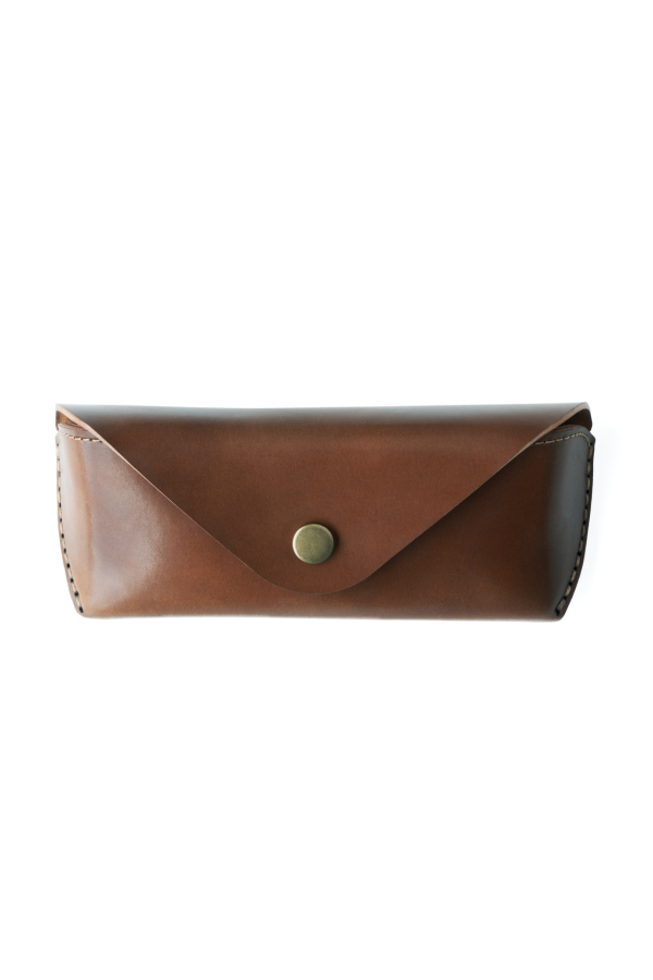 MAKR Eyewear Case - Bourbon Cordovan