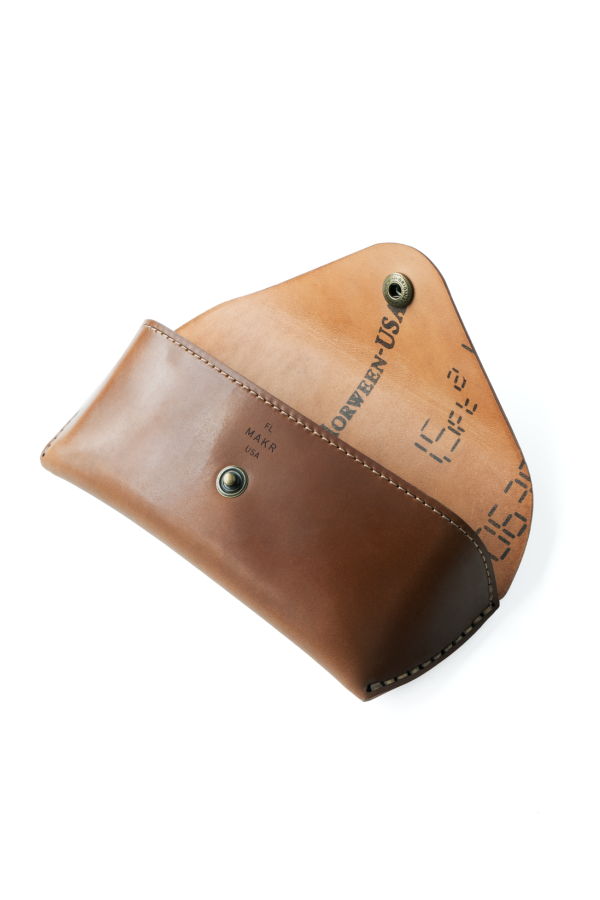 MAKR Eyewear Case - Bourbon Cordovan