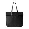 MAKR Canvas and Leather Fold Weekender bag - Black - Thumbnail 1