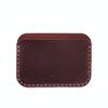MAKR Round Wallet - Ox Blood - Thumbnail 1