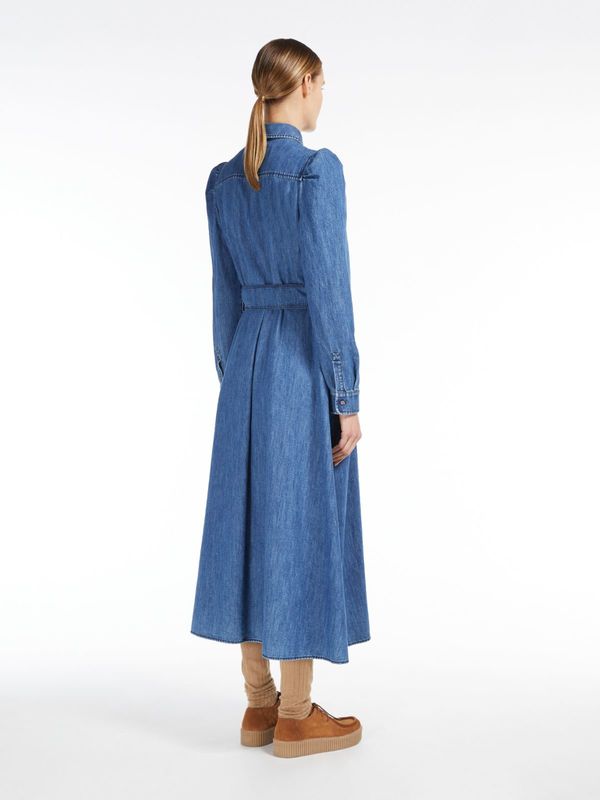 Weekend Max Mara Luana Dress - Denim | Garmentory