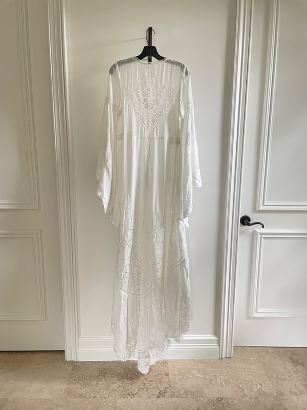 Gwendolyn wrap outlet gown