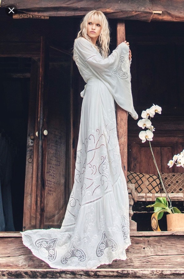 Gwendolyn shop wrap gown