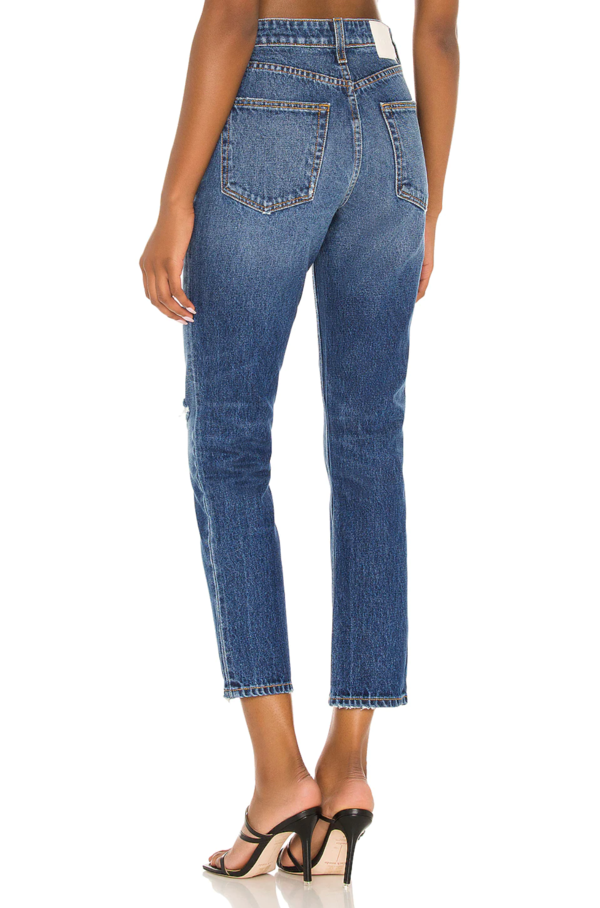 GRLFRND Karolina High Rise Straight Crop denim Midtown Garmentory