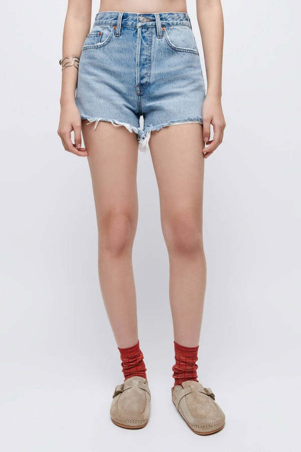 Re/Done 70s High Rise Short - 60s Fade 