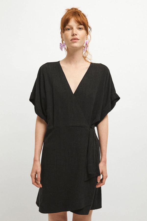 black ripped mini dress Black Off the Shoulder Ripped Body-Con Dress – Shop Hippie Chik