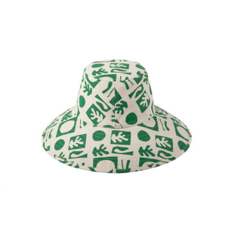 Lack of Color HOLIDAY BUCKET HAT - FORMES GREEN | Garmentory display picture 3