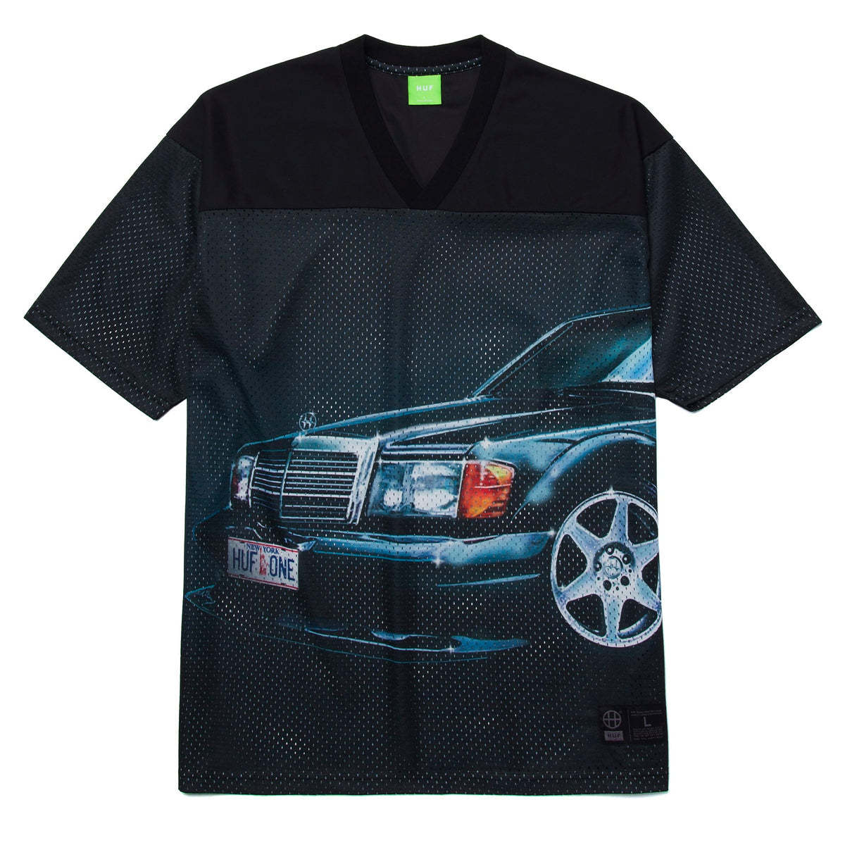 HUF H Class Jersey - Black | Garmentory
