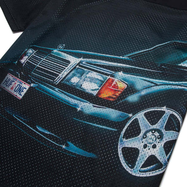シャツ HUF H-CLASS JERSEY HUF H Class Jersey - Black | Garmentory