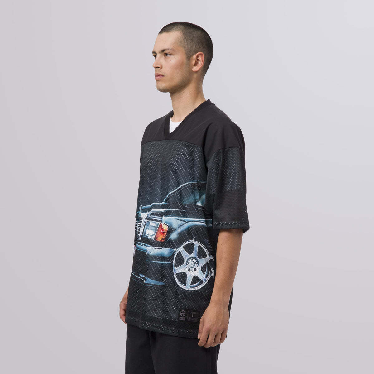 HUF H-Class Black Jersey Shirt | Zumiez