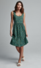 Sundays Joplin Dress - Green Floral - Thumbnail 1