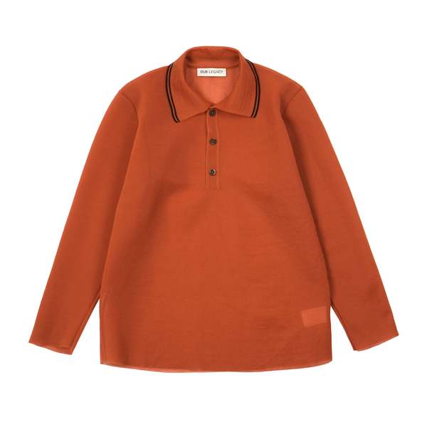 Our Legacy BIG PIQUET T Shirt - CRIMSON RED | Garmentory