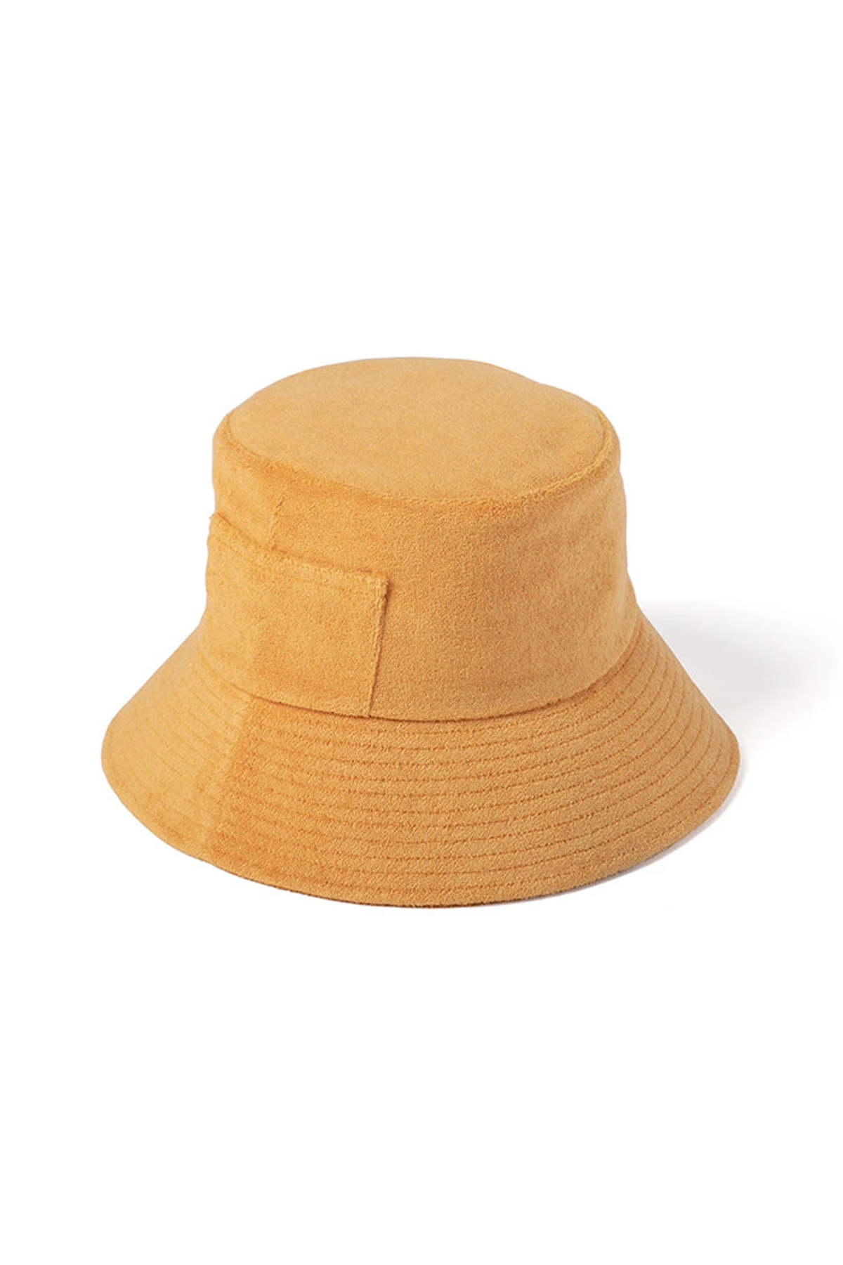 ? Color mustard  Wool Bucket Hat Yellow Linen Bucket Hat, Women main image 4