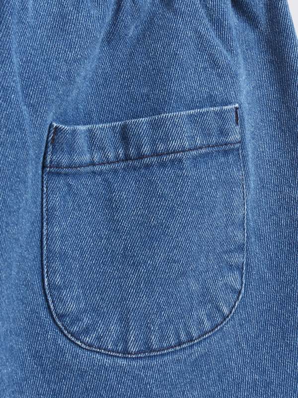 Schnayderman's Denim Ramen Shorts - Washed Blue