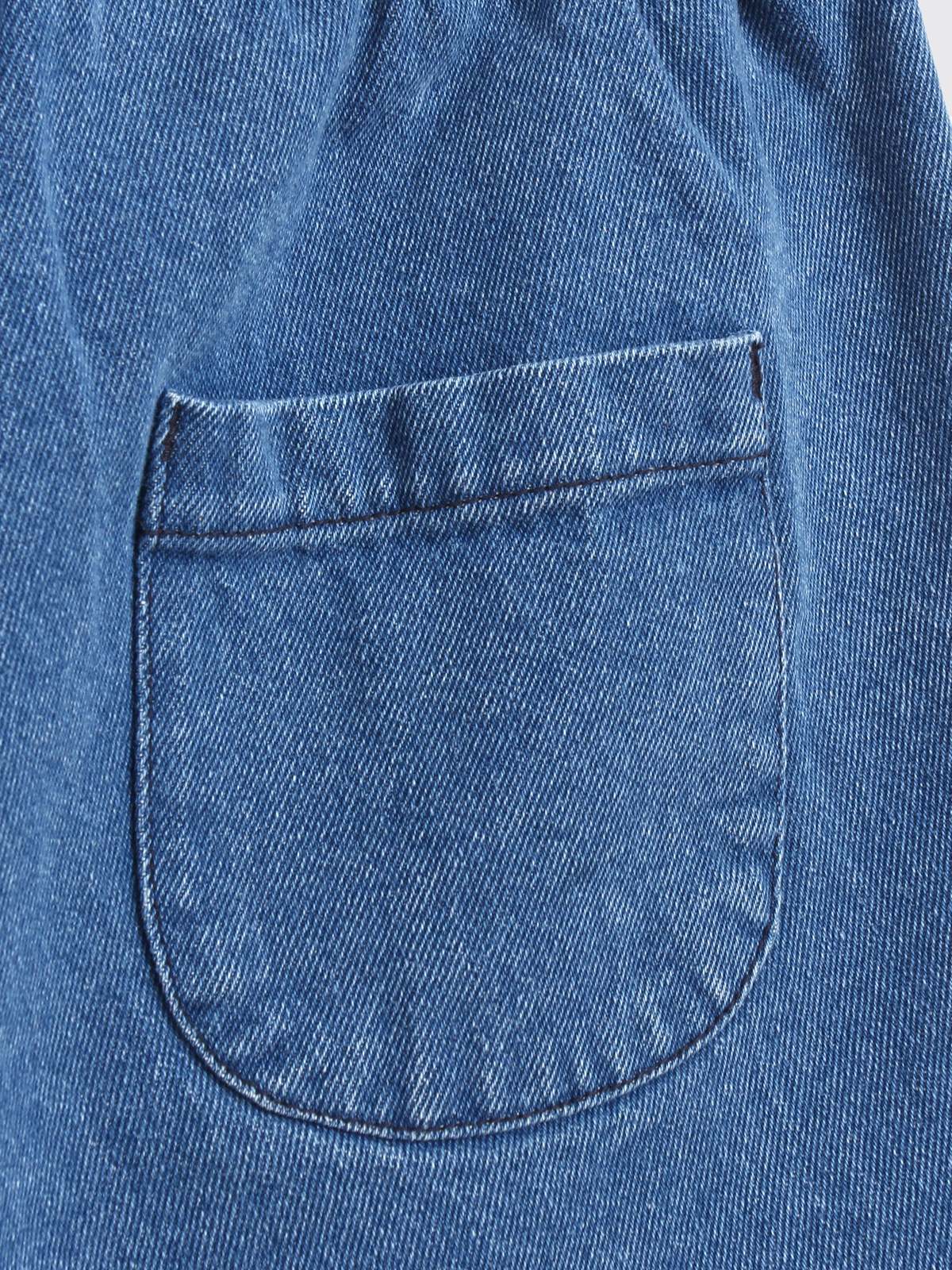 Schnayderman's Denim Ramen Shorts - Washed Blue - Image 5 of 5