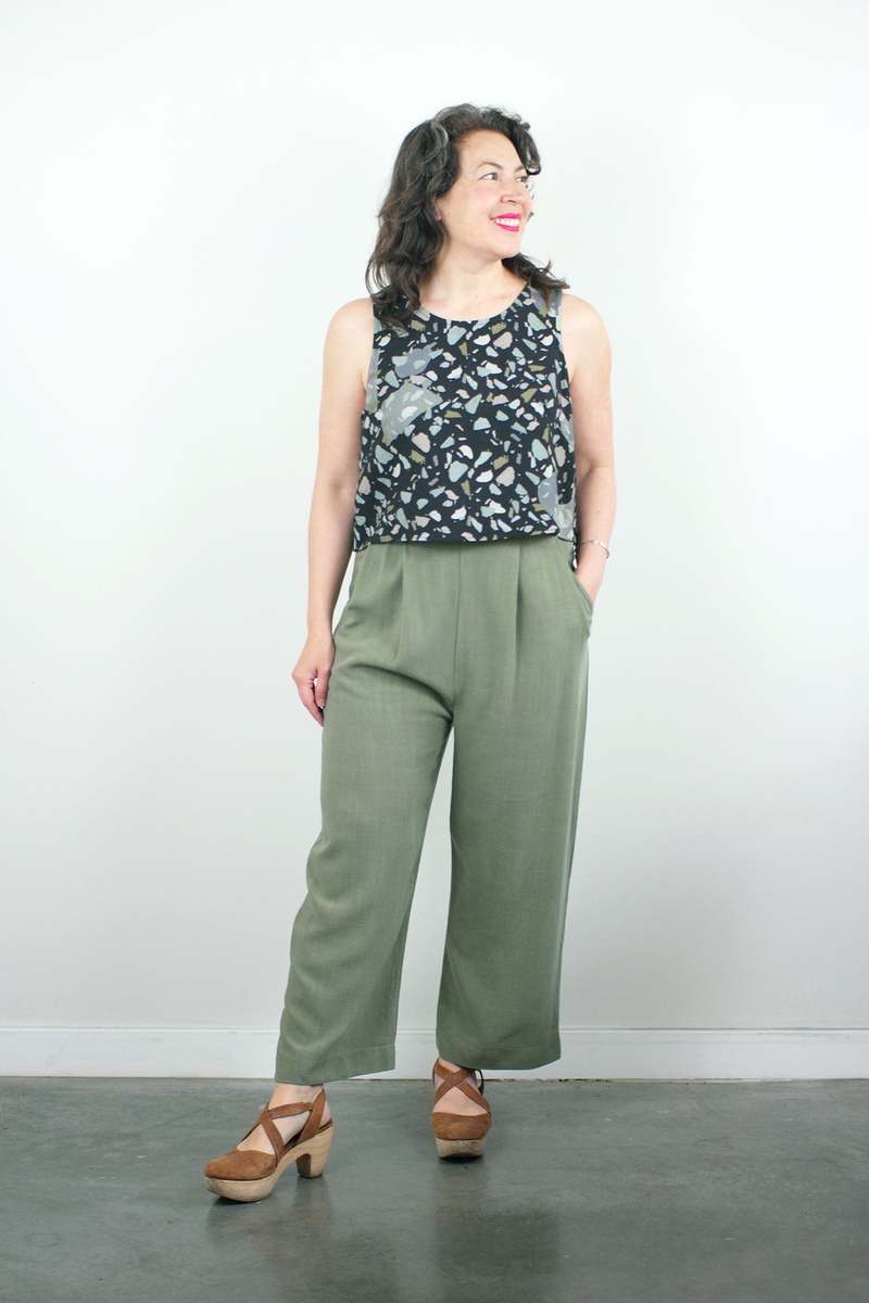 Allison Wonderland Lucie Pant - Olive