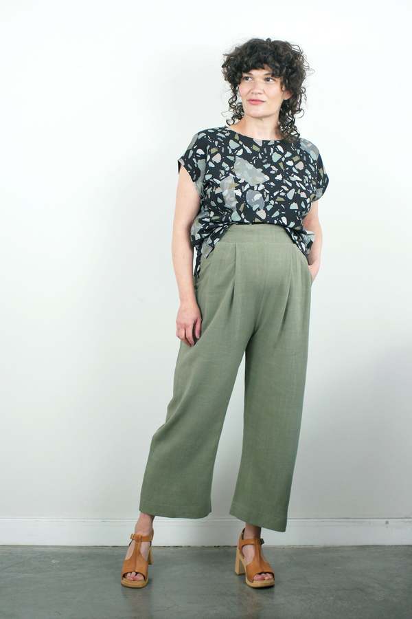 Allison Wonderland Lucie Pant - Olive