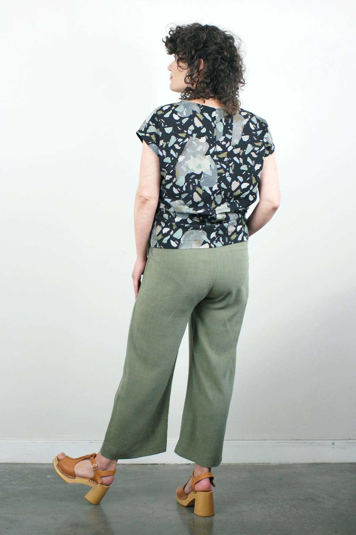 Allison Wonderland Lucie Pant - Olive - Image 7 of 9