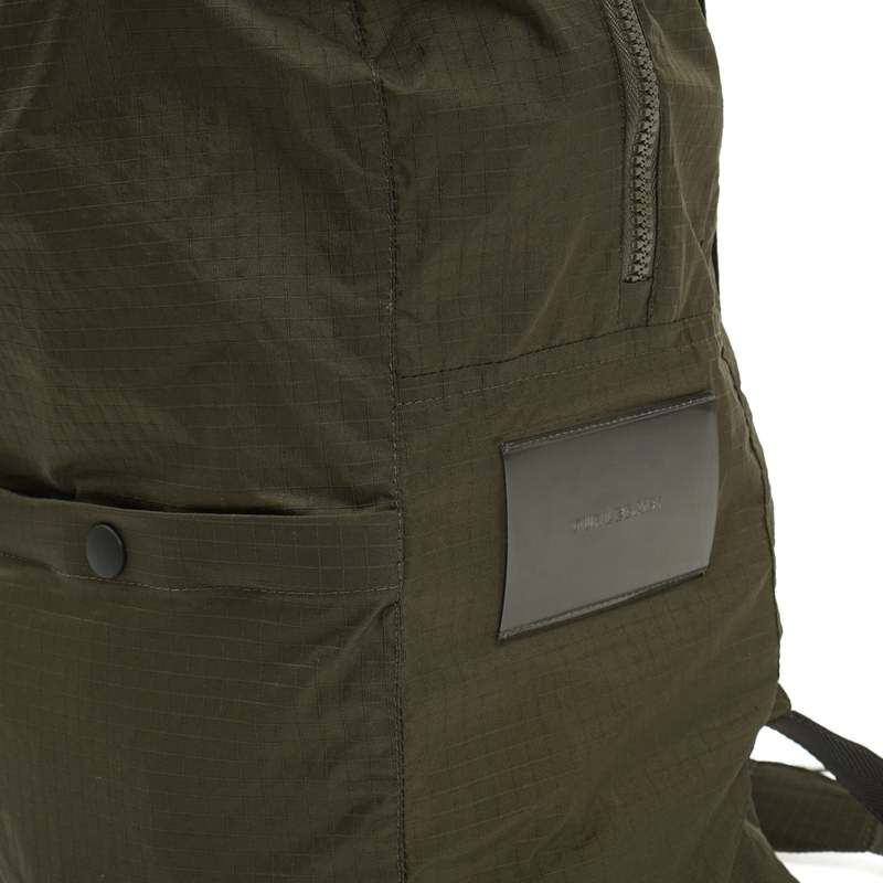 Our Legacy Tech Ripstop Slim Backpack - Army Green | Garmentory