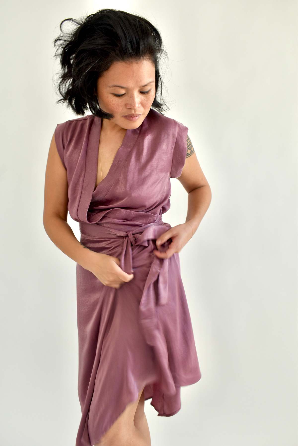 Altar Houseline Francis Dress - Mauve - Image 13 of 18