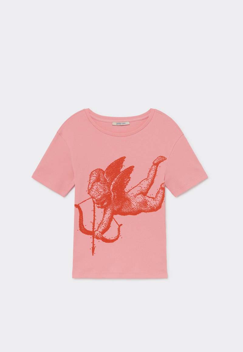 トップス Paloma Wool SOUVENIR SAINT ANGELO Paloma Wool Souvenir Saint Angelo T-Shirt - Pink | Garmentory