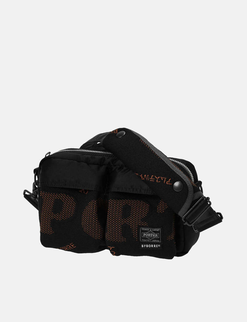 Porter-Yoshida & Co x Byborre 2Way Shoulder Bag - Black | Garmentory