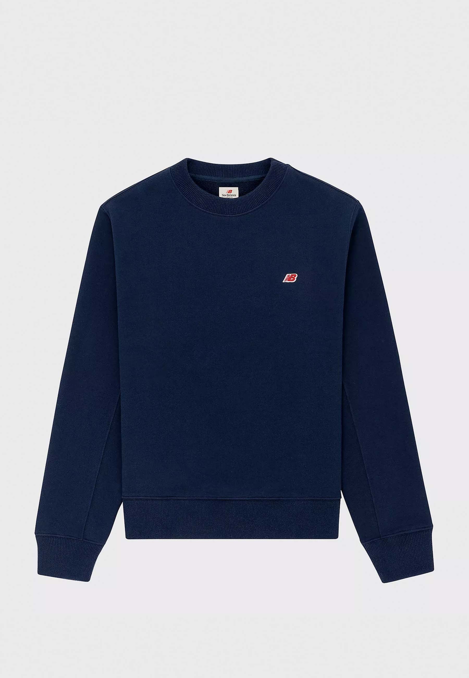 New Balance MADE in USA Core Crewneck Sweatshirt - Natural Indigo 