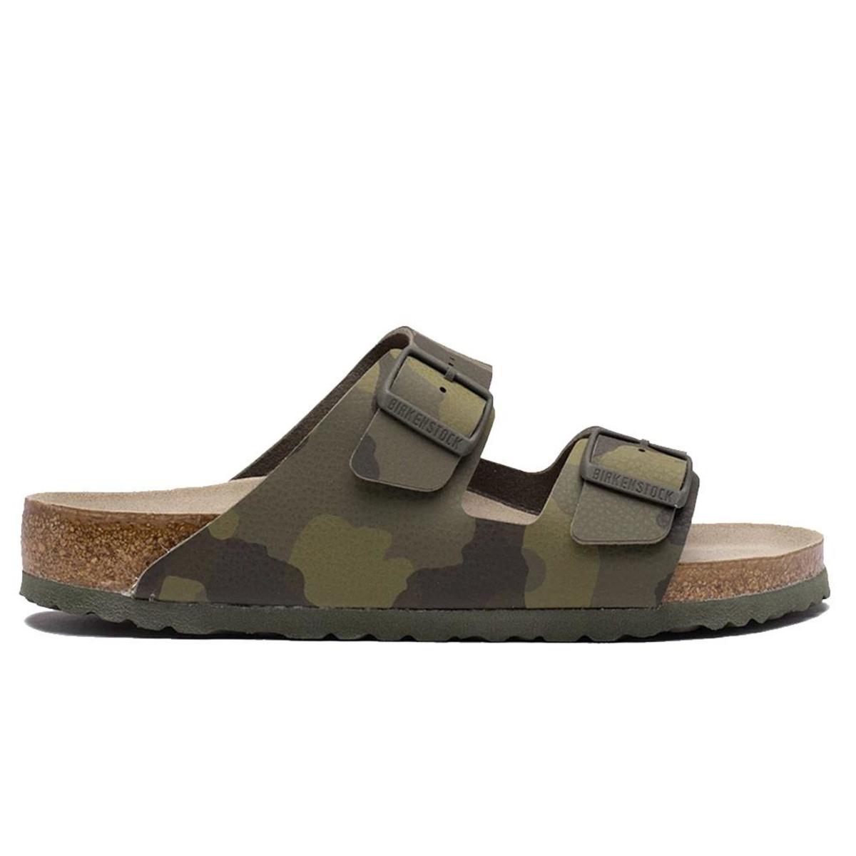 Birkenstock Arizona Soft Footbed Camo Desert Soil Gray/Taupe Sandals Mens Sz 10 Birkenstock Arizona Soft Footbed Camo Desert Soil Gray/Taupe  main image 4