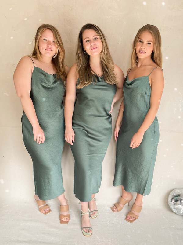 Just Female Rich Dress - Verte Green