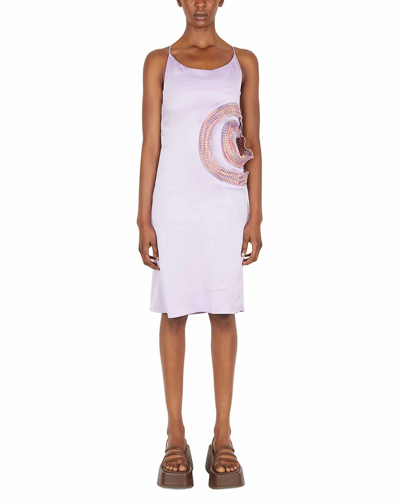 kiko high side slit dress Penelope High Slit Dress- Lavender 10