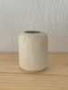 Some Ceramics Small White Vase - Textured Bark - Thumbnail 1