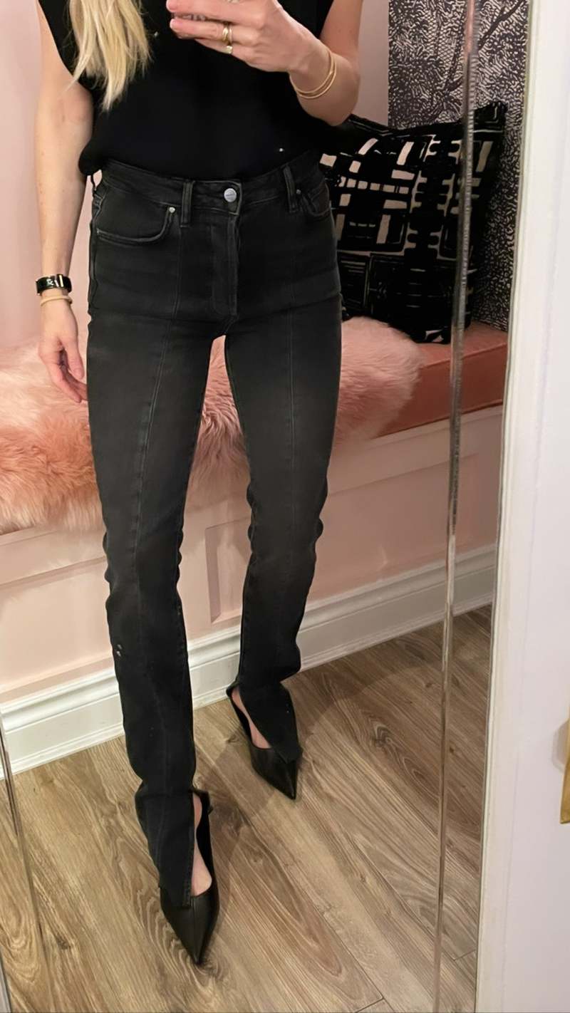 Anine Bing Heath High Waisted Skinny Jean | Garmentory