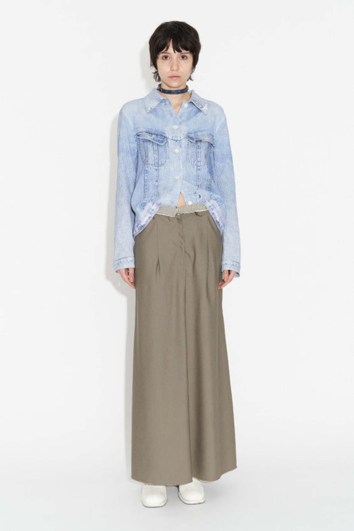 Our Legacy Rebirth Pleated Shirt - Digital Rodeo Print | Garmentory