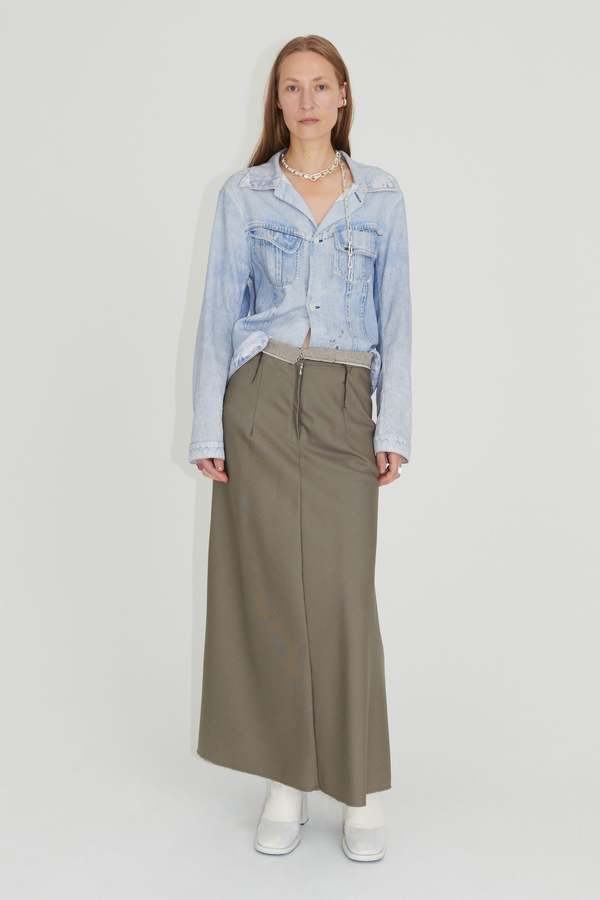 Our Legacy Rebirth Pleated Shirt - Digital Rodeo Print | Garmentory