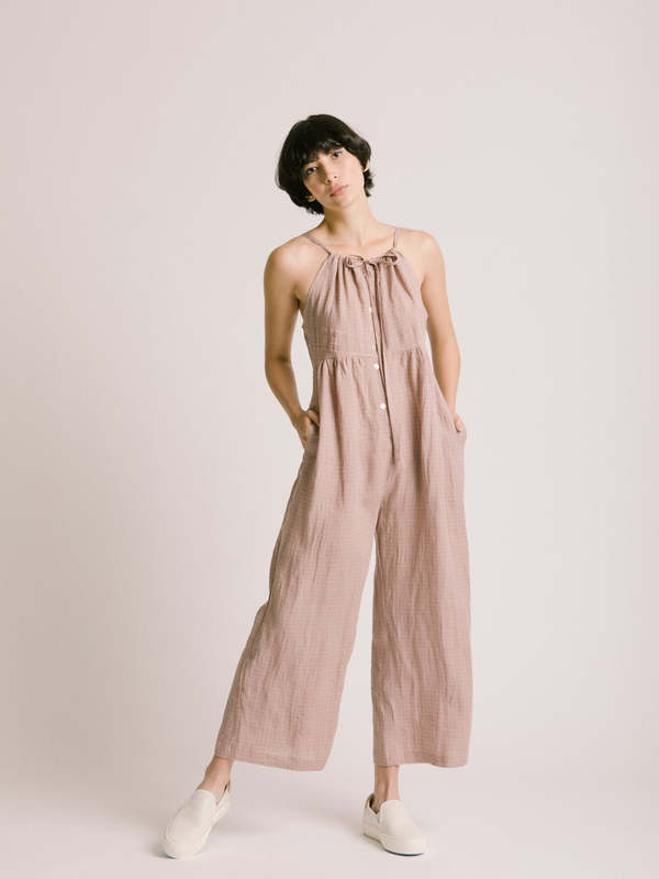 Pillar Kawa Jumpsuit Petal Pink Garmentory