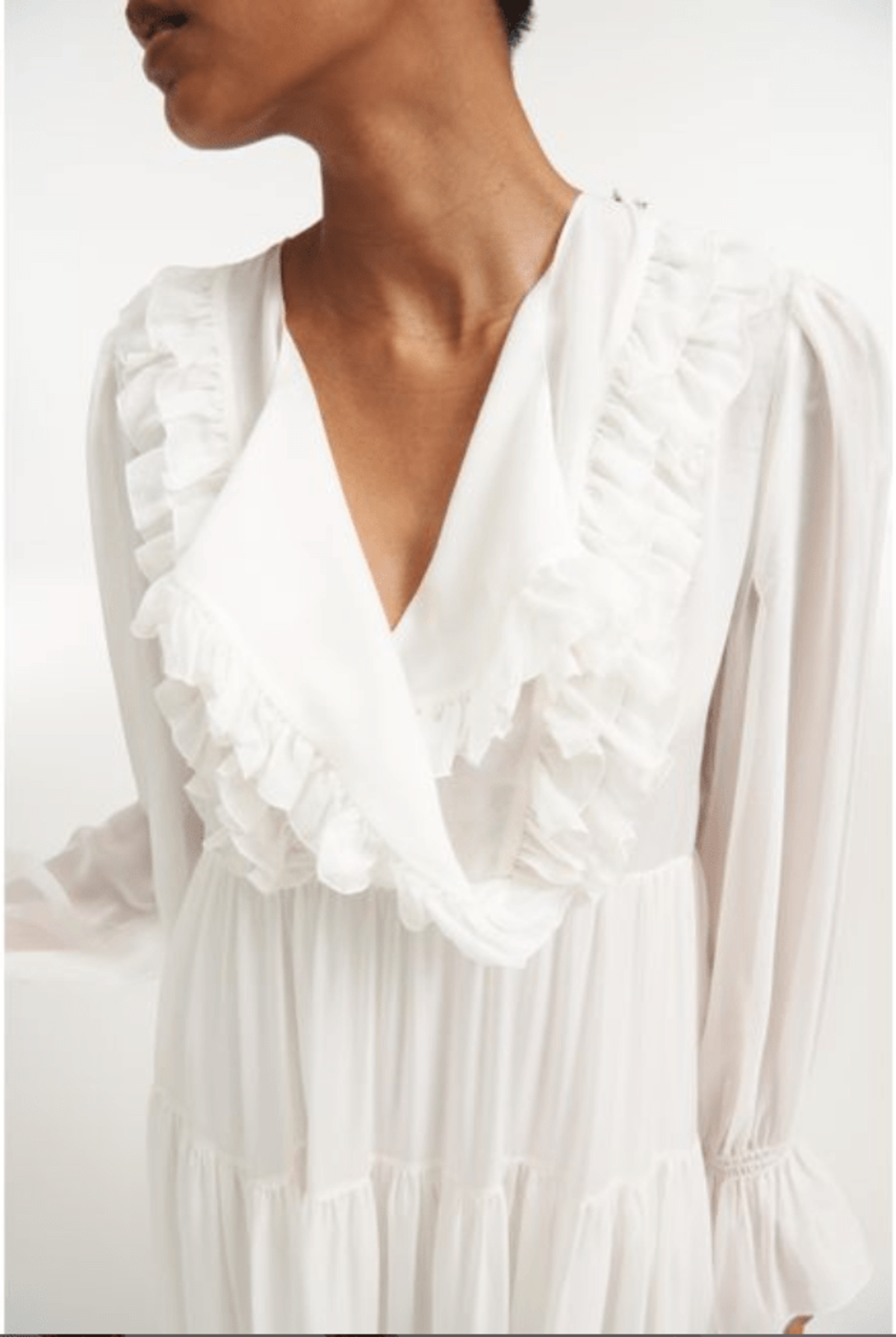 Dorothee Schumacher Love of Lightness Maxi Dress - Camellia White |  Garmentory