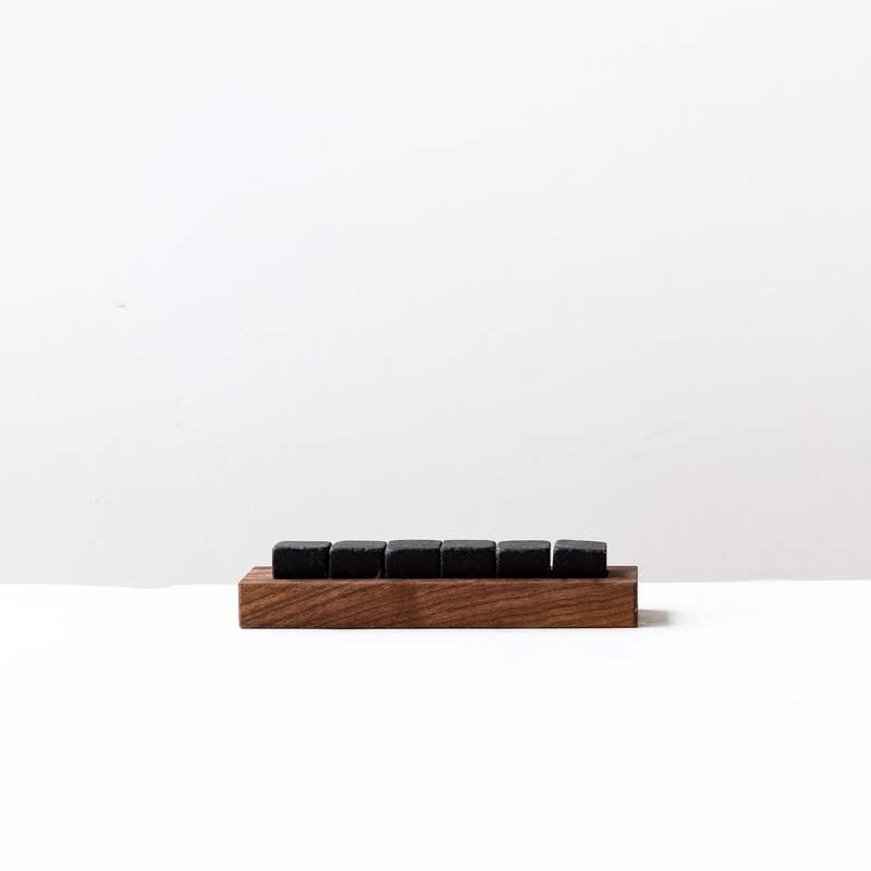 Lithologie Set of 6 Whiskey Stones - Dark Granulite