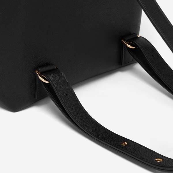DEMELLIER LONDON AMSTERDAM BACKPACK BLACK LEATHER BAG DeMellier Amsterdam Backpack - Black | Garmentory main image 4