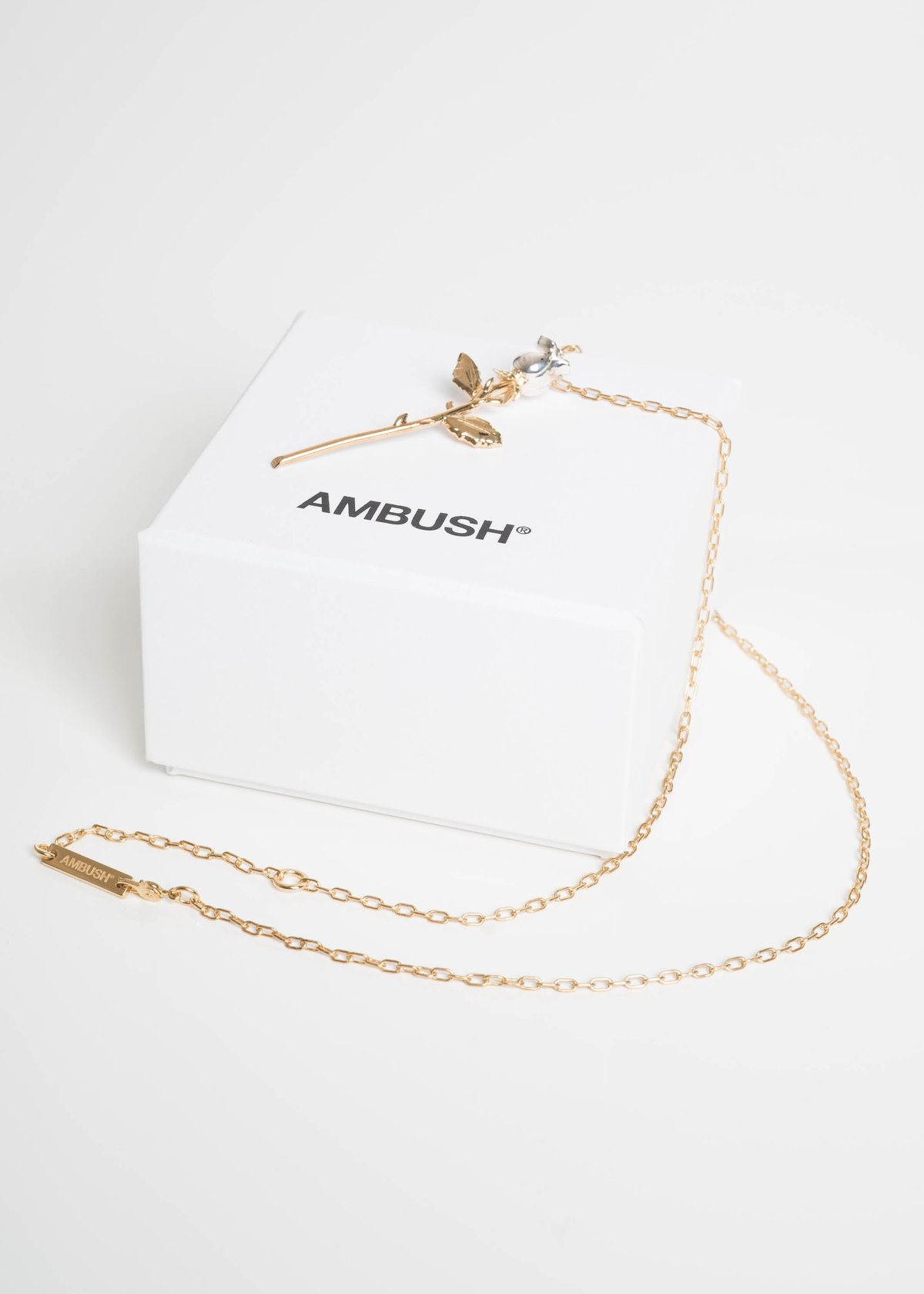 Ambush Gold Rose Charm Necklace | Garmentory