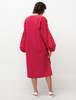 Hache Caftan Dress - Red/White - Thumbnail 6