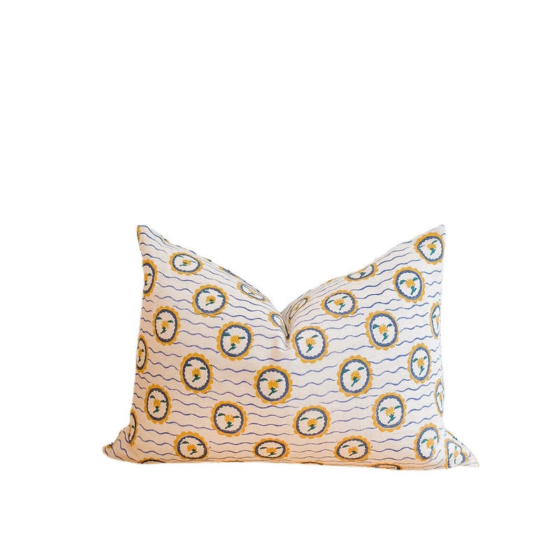 Soil to Studio Syra Linen Pillow