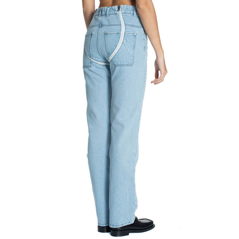 GMBH Double zip jeans - Blue | Garmentory