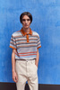 Henrik Vibskov THE BIG STRIPE POLO - MULTICOLOR STRIPES - Thumbnail 1