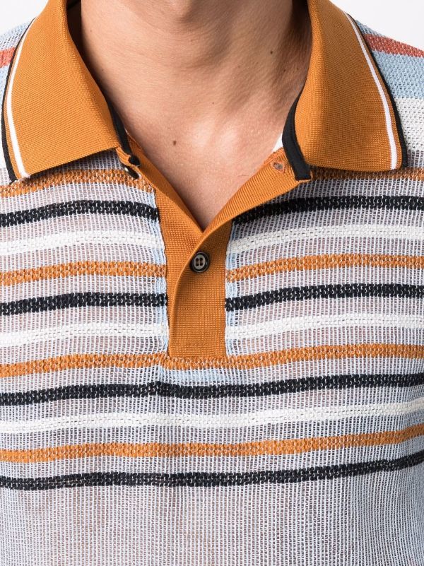 Henrik Vibskov THE BIG STRIPE POLO - MULTICOLOR STRIPES